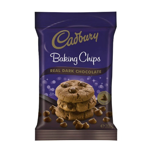 Cadbury Baking Chips Real Dark Chocolate 200g