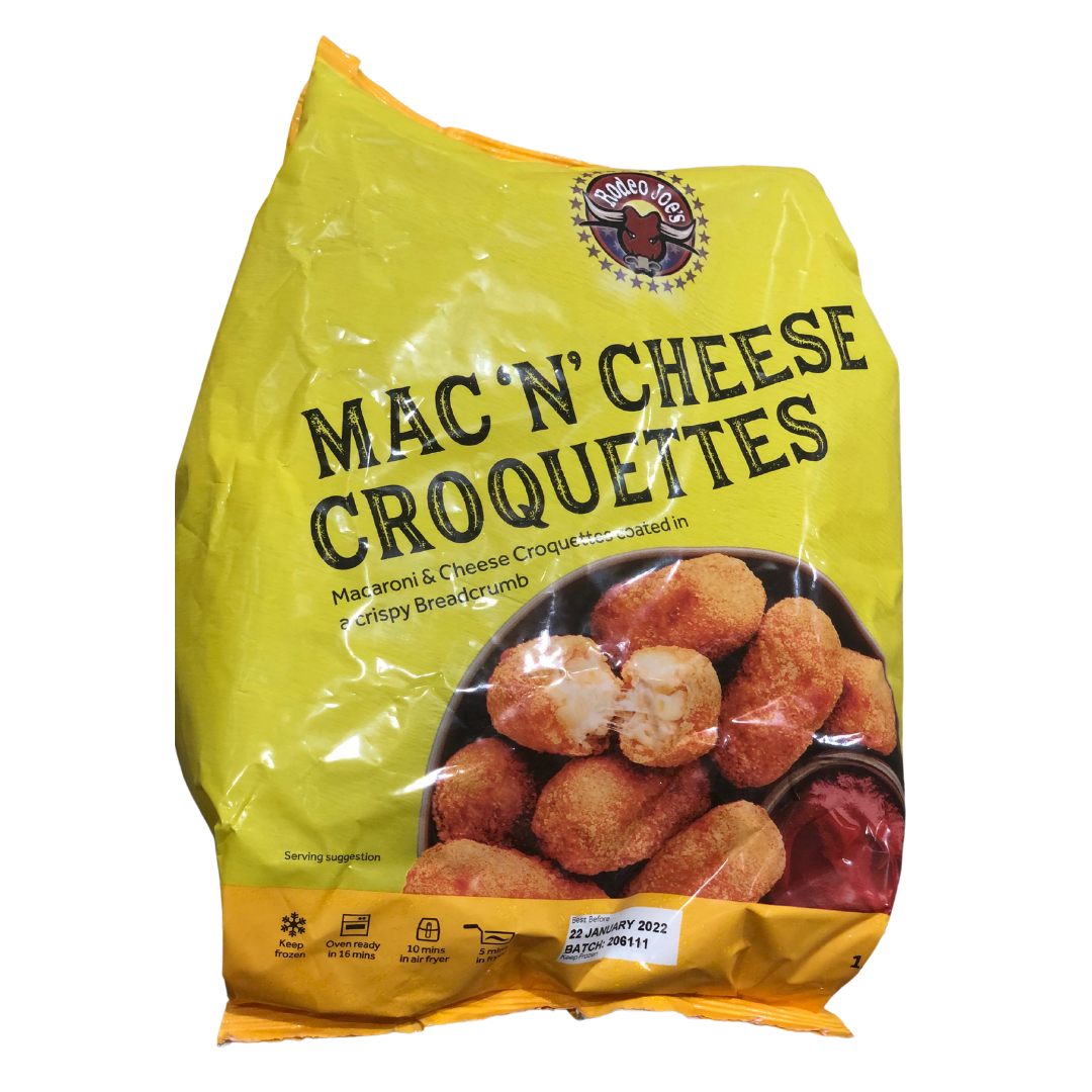 Rodeo Joe's Mac and Cheese Croquettes 1.2kg