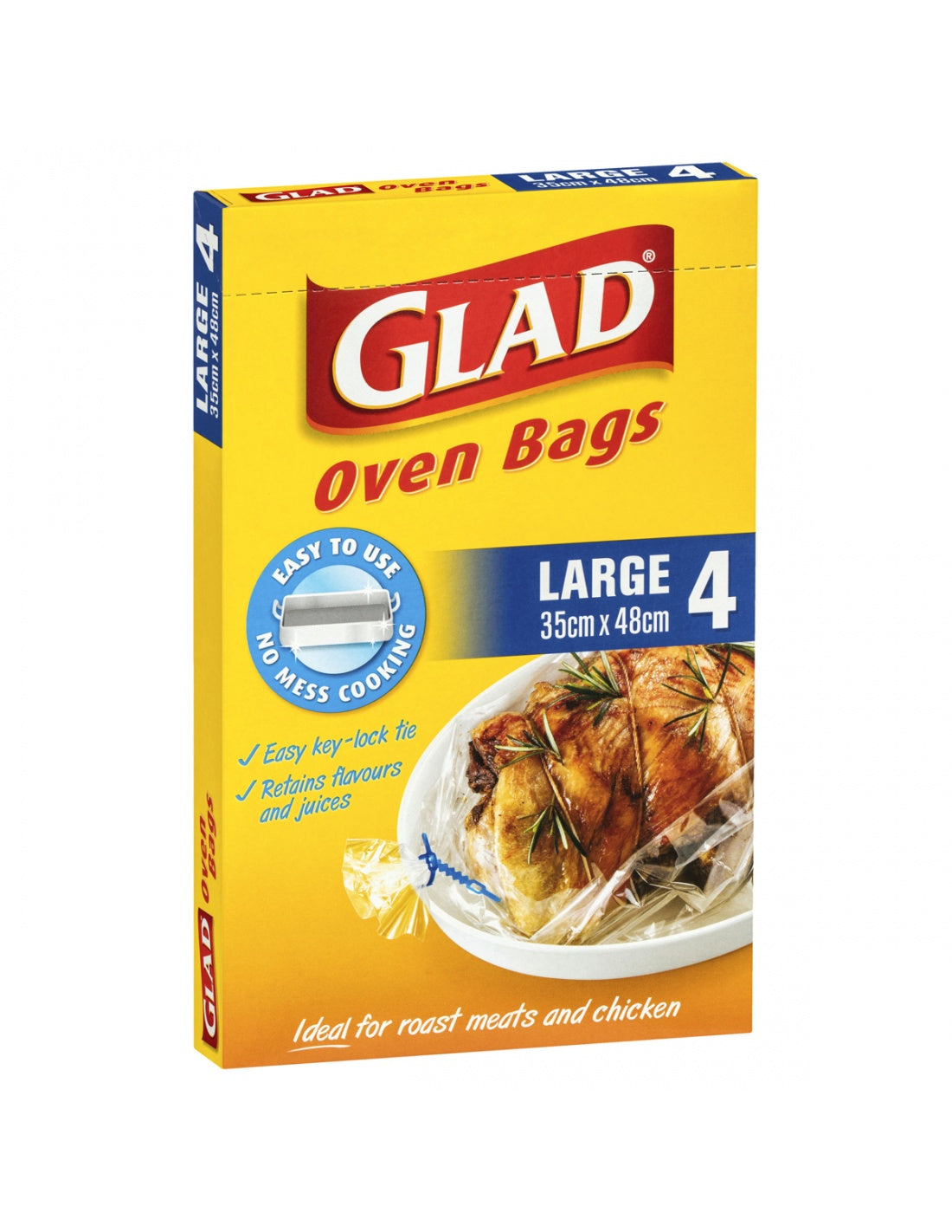 Glad Oven Bags Large 4 pack