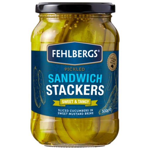 Fehlbergs Pickled Sandwich Stackers 500g