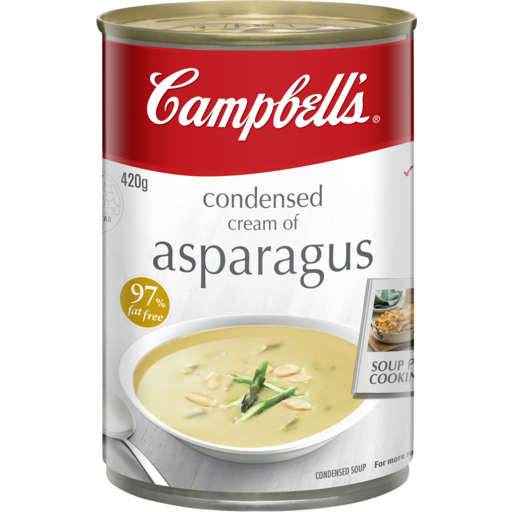 Campbell's Condensed Cream of Asparagus Soup 420g