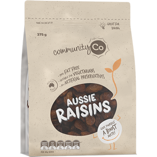 Community & Co Raisins 375g