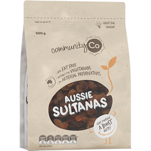 Community & Co Sultanas 500g