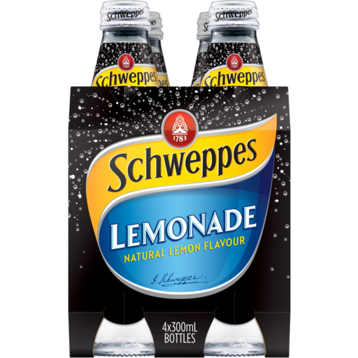 Schweppes Lemonade 4x300mL