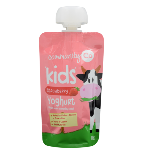 Community Co Kids Strawberry Yoghurt 70gm