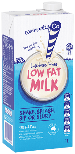 Community Co Lactose Free Low Fat Milk 1L