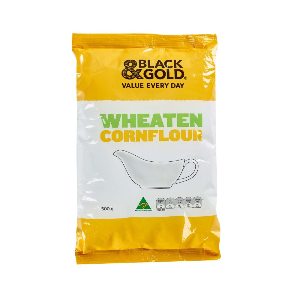 Black and Gold Wheaten Cornflour 500g