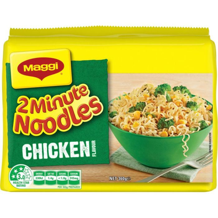 Maggi 2 Minute Instant Chicken Noodles 360g