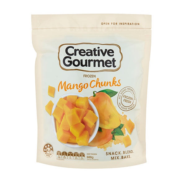 Creative Gourmet Frozen Mango Pieces 500g