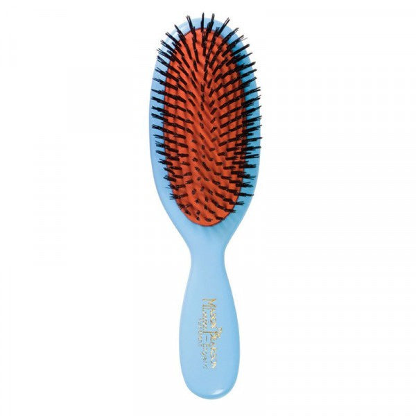 Mason Pearson Pocket Bristle and Nylon Brush Blue