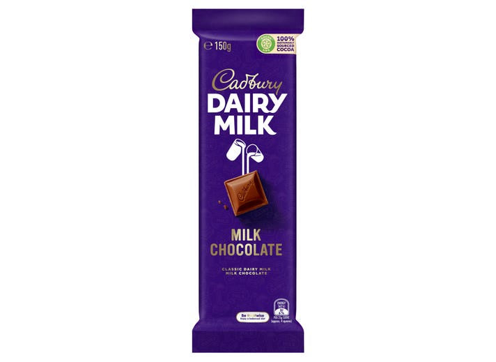 Cadbury Dairy Milk Chocolate 150gm