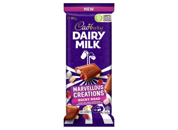 Cadbury Dairy Milk Marvellous Creations Rocky Road 190g