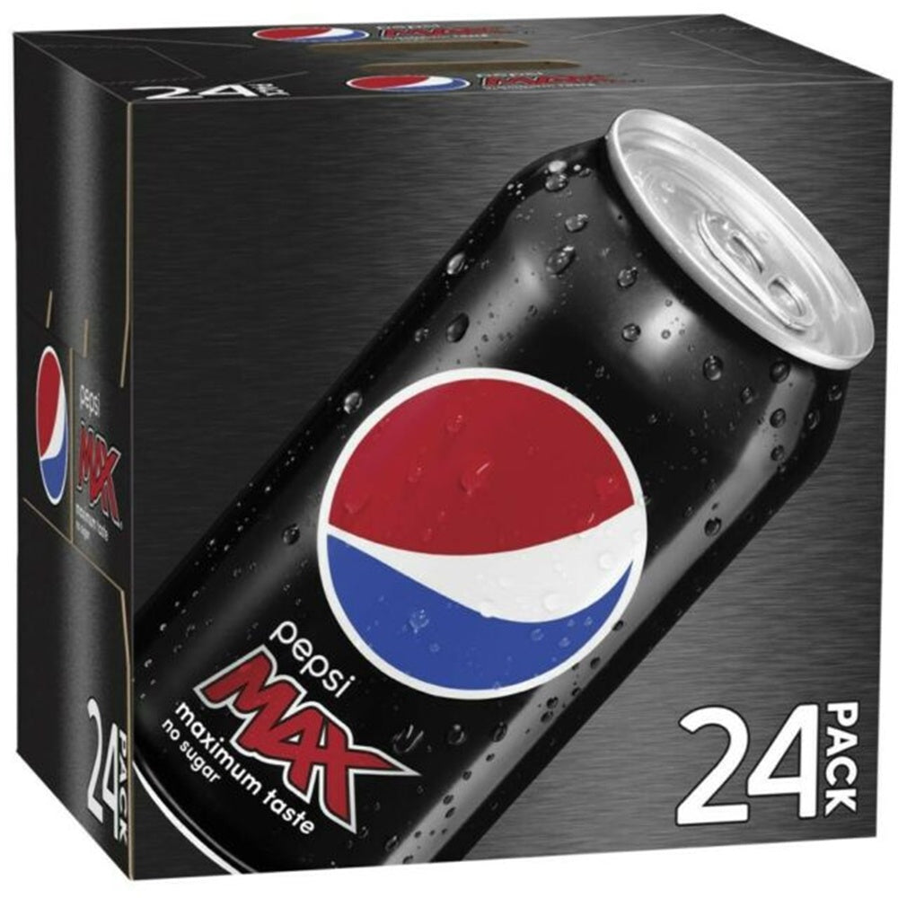 Pepsi Max Can Carton 24 x 375mL