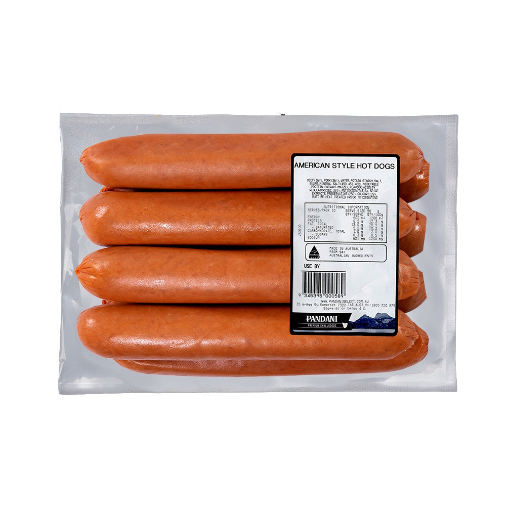 Pandani American Style Hot Dogs 500g