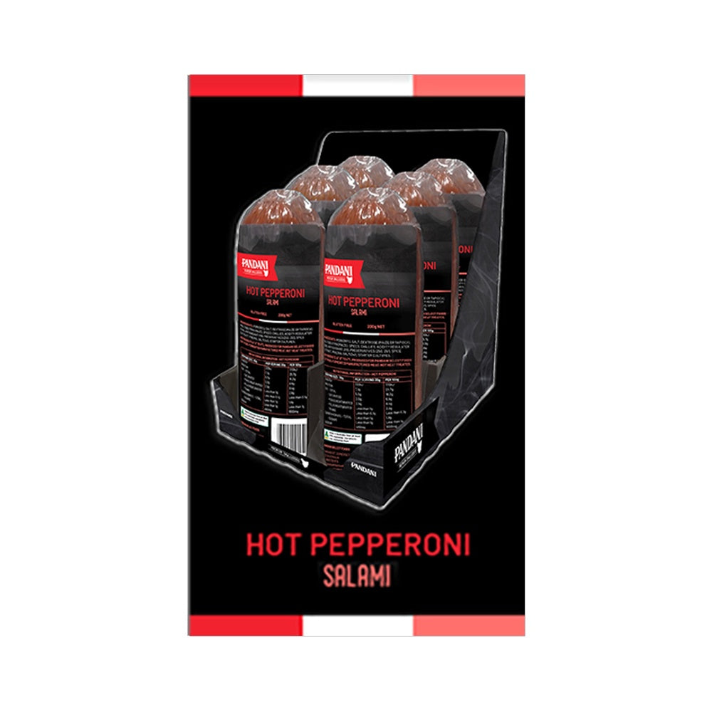 Pandani Hot Pepperoni Salami 200g