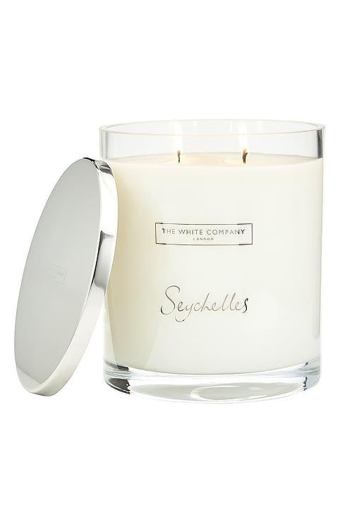 Seychelles Glass Candle 425g