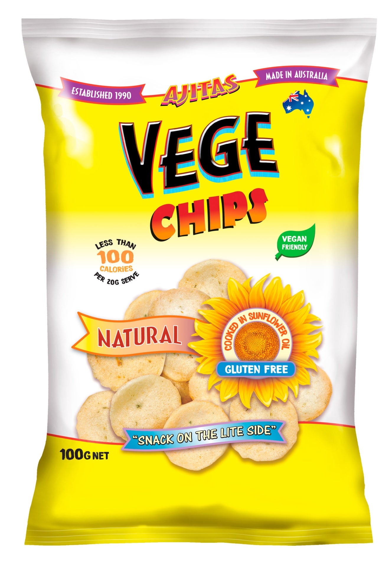 Vege Chips Natural 100g